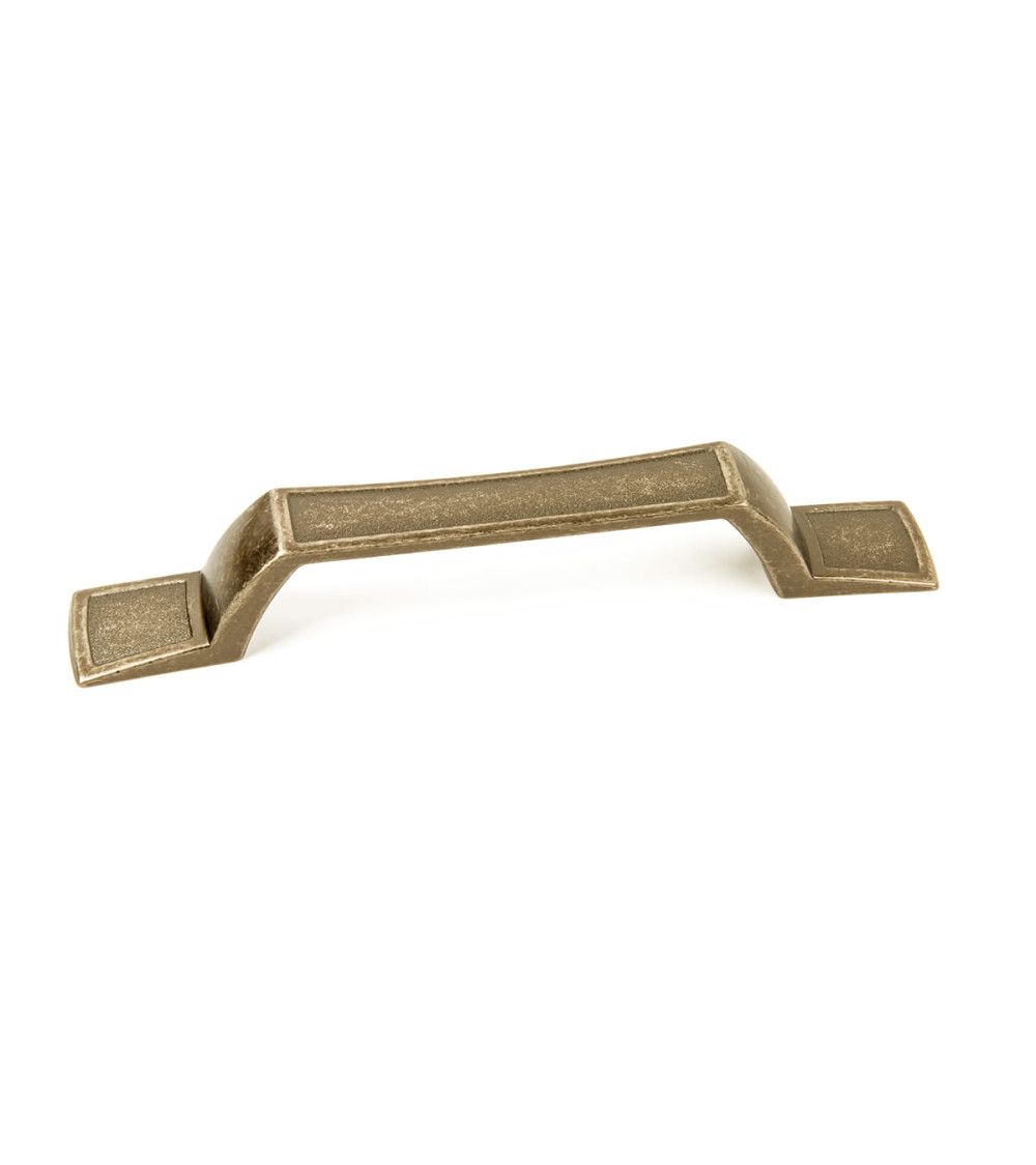 ZEUS patinated brass furniture handle designer handle
