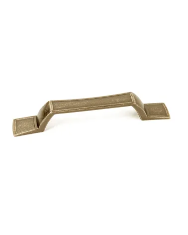 ZEUS patinated brass furniture handle designer handle