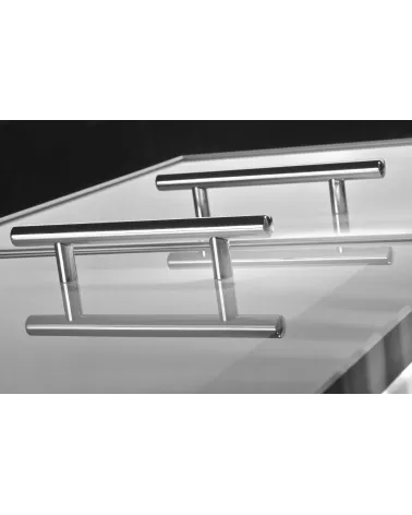 SANTA CRUZ furniture handle design handle placed on a mirror surface