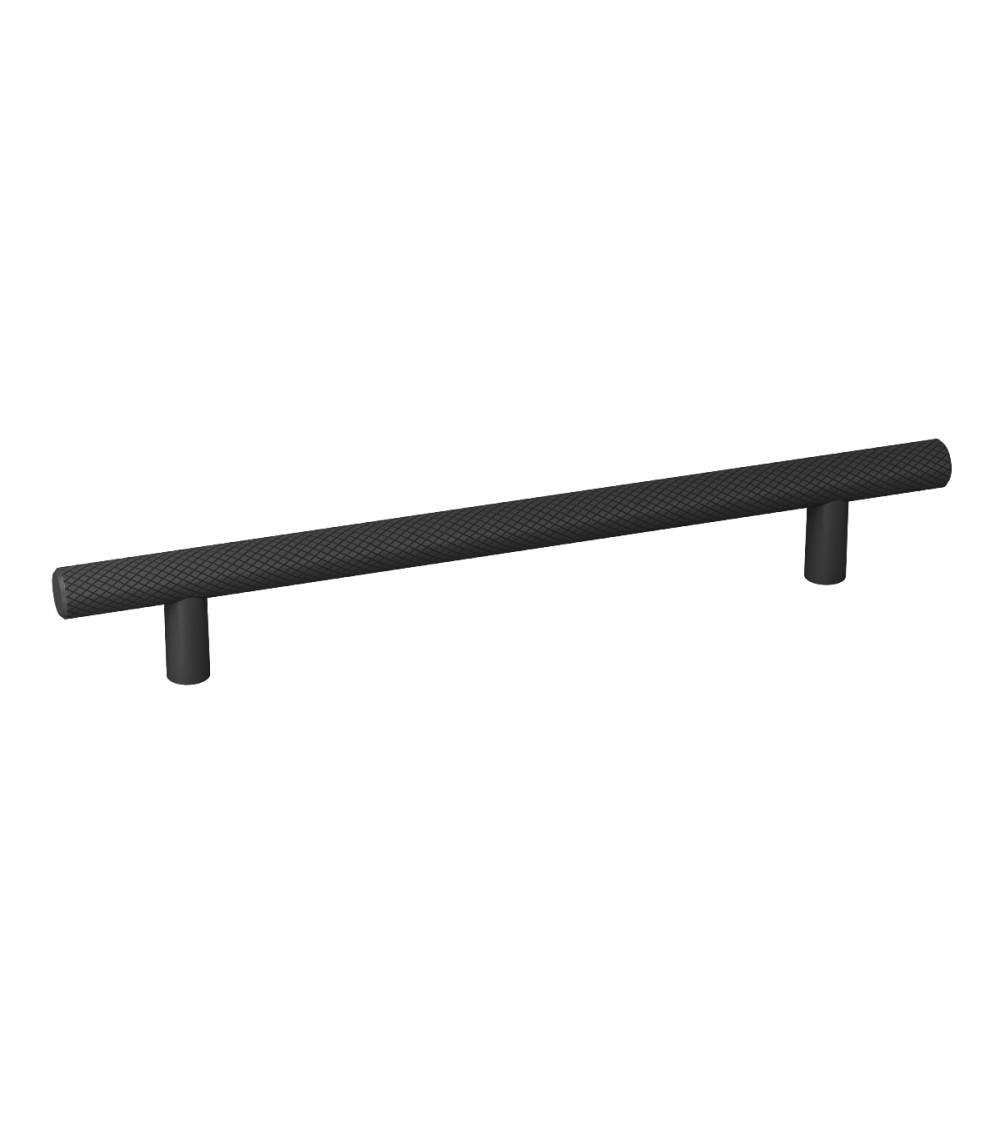 CRUSO black anodised/matte black furniture handle design handle