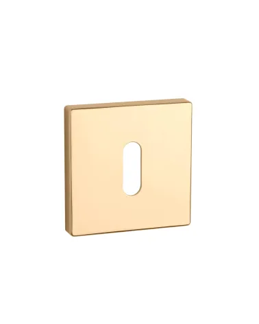 OB bedroom key square escutcheon designer hardware