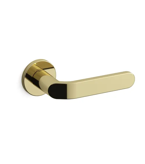 Brass door handle Mandelli Callas design handle colour 3