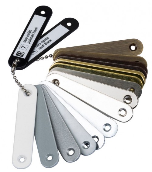 Bonaiti B-Forty bedroom key - modern magnetic lock with L key - designer handle