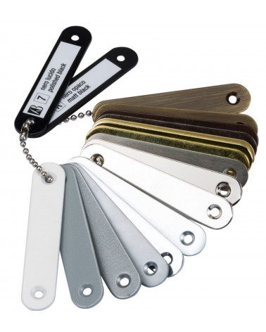 Bonaiti B-Forty bedroom key - modern magnetic lock with L key - designer handle