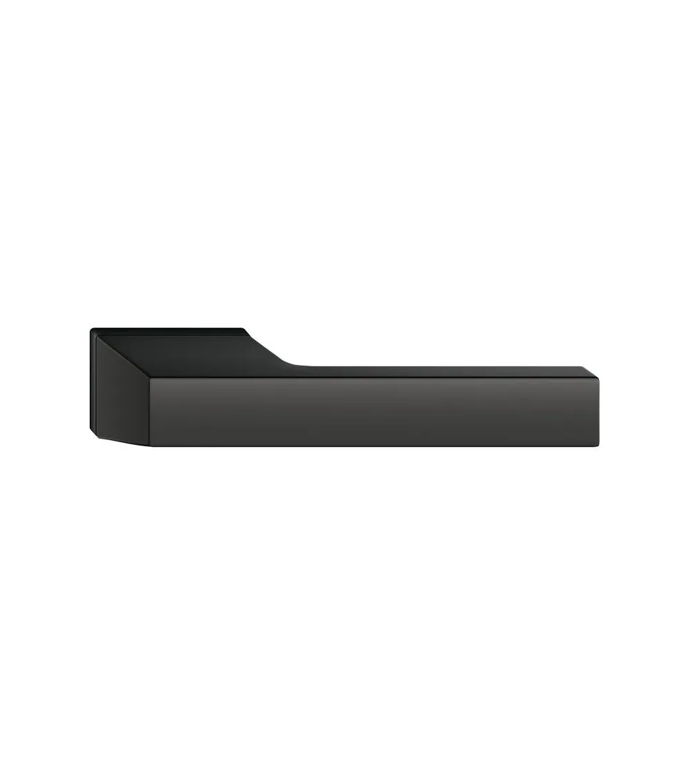 Futuristic MAXIMA door handle on concealed plate - designer handle