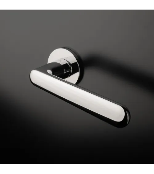 ARIA polished chrome door handle designer handle