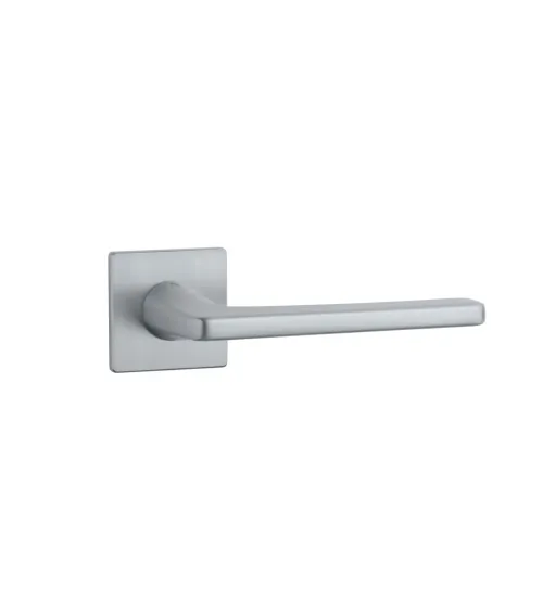 Satin chrome SETIA door handle design handle