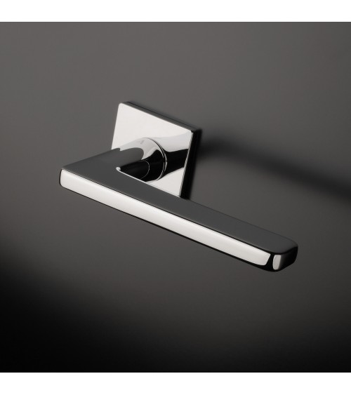 Polished chrome SETIA door handle designer handle