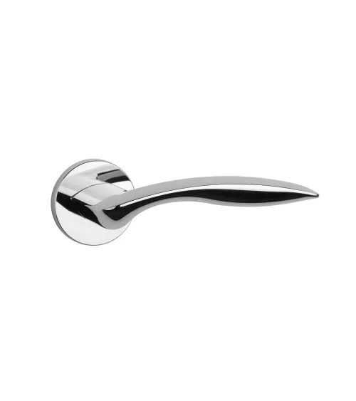 ROBINE polished chrome door handle design hardware
