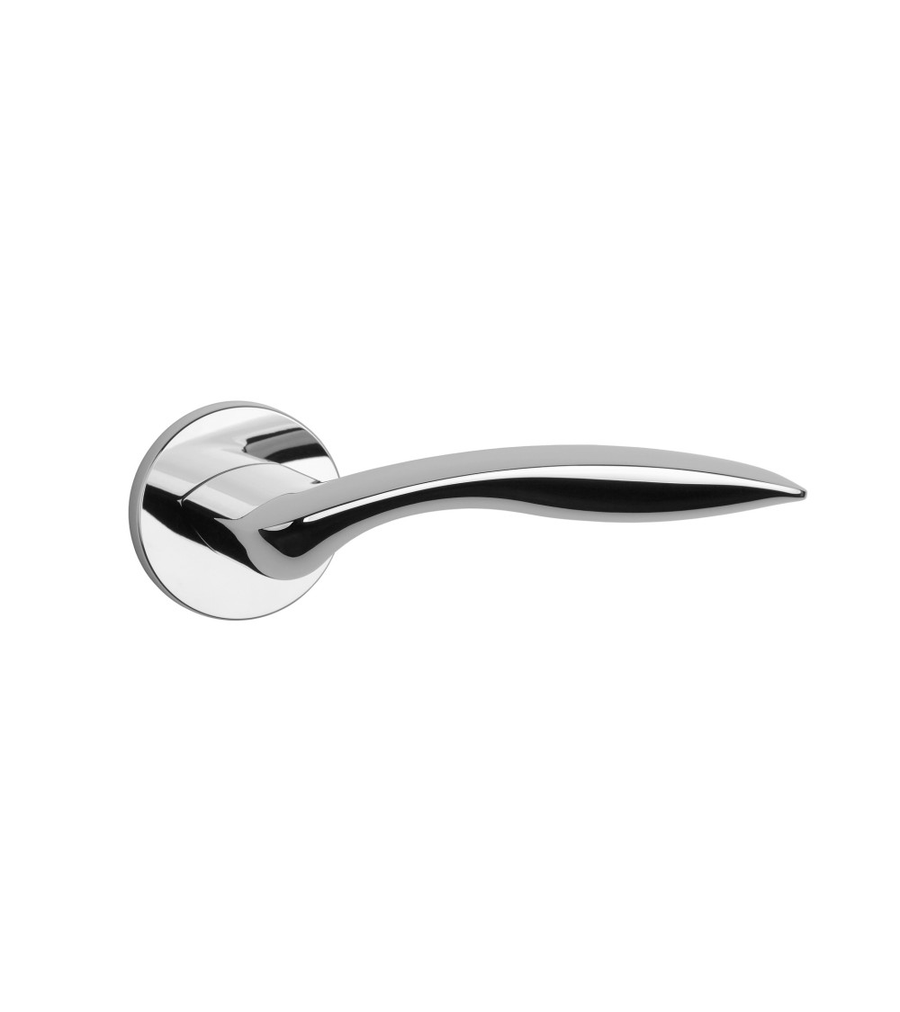 ROBINE polished chrome door handle design hardware