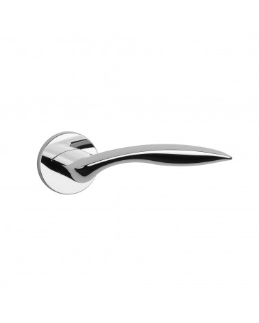 ROBINE polished chrome door handle design hardware