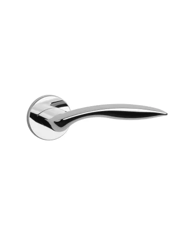 ROBINE polished chrome door handle design hardware