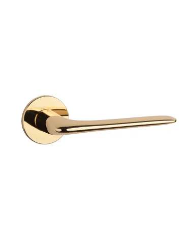 VIOLA door handle polished gold design handle