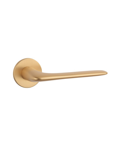 VIOLA door handle matt gold design handle