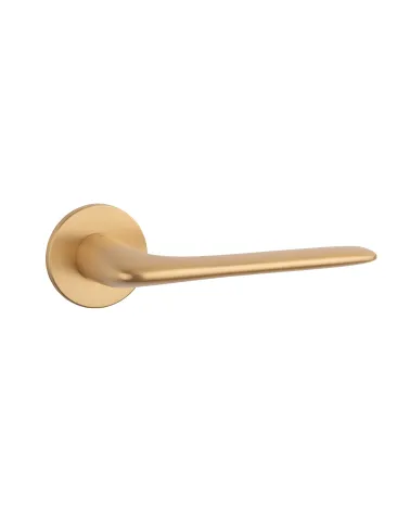 VIOLA door handle matt gold design handle