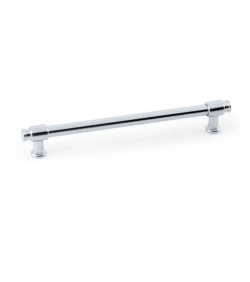 Chrome gloss/chrome gloss furniture handle GALIUM-1 designer handle