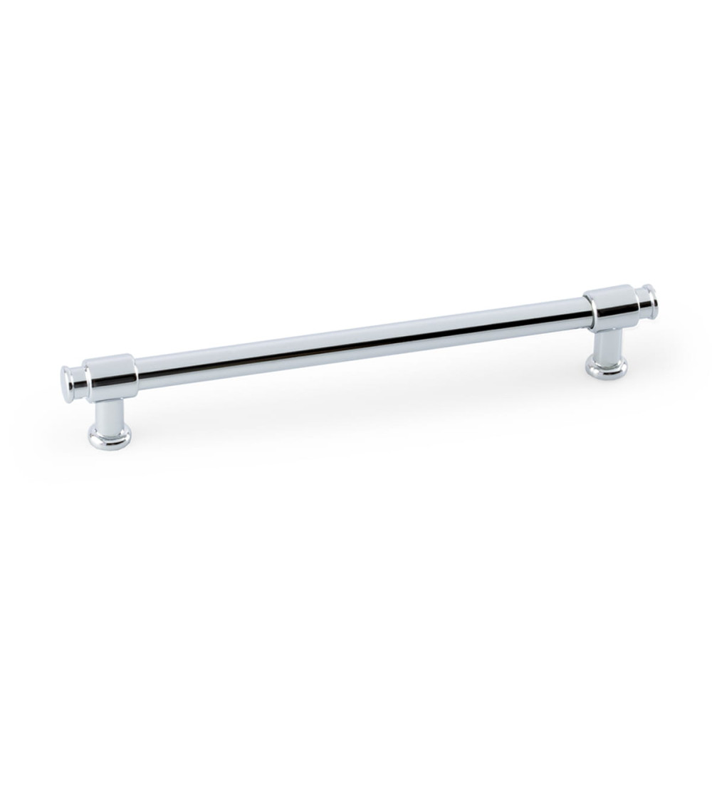 Chrome gloss/chrome gloss furniture handle GALIUM-1 designer handle