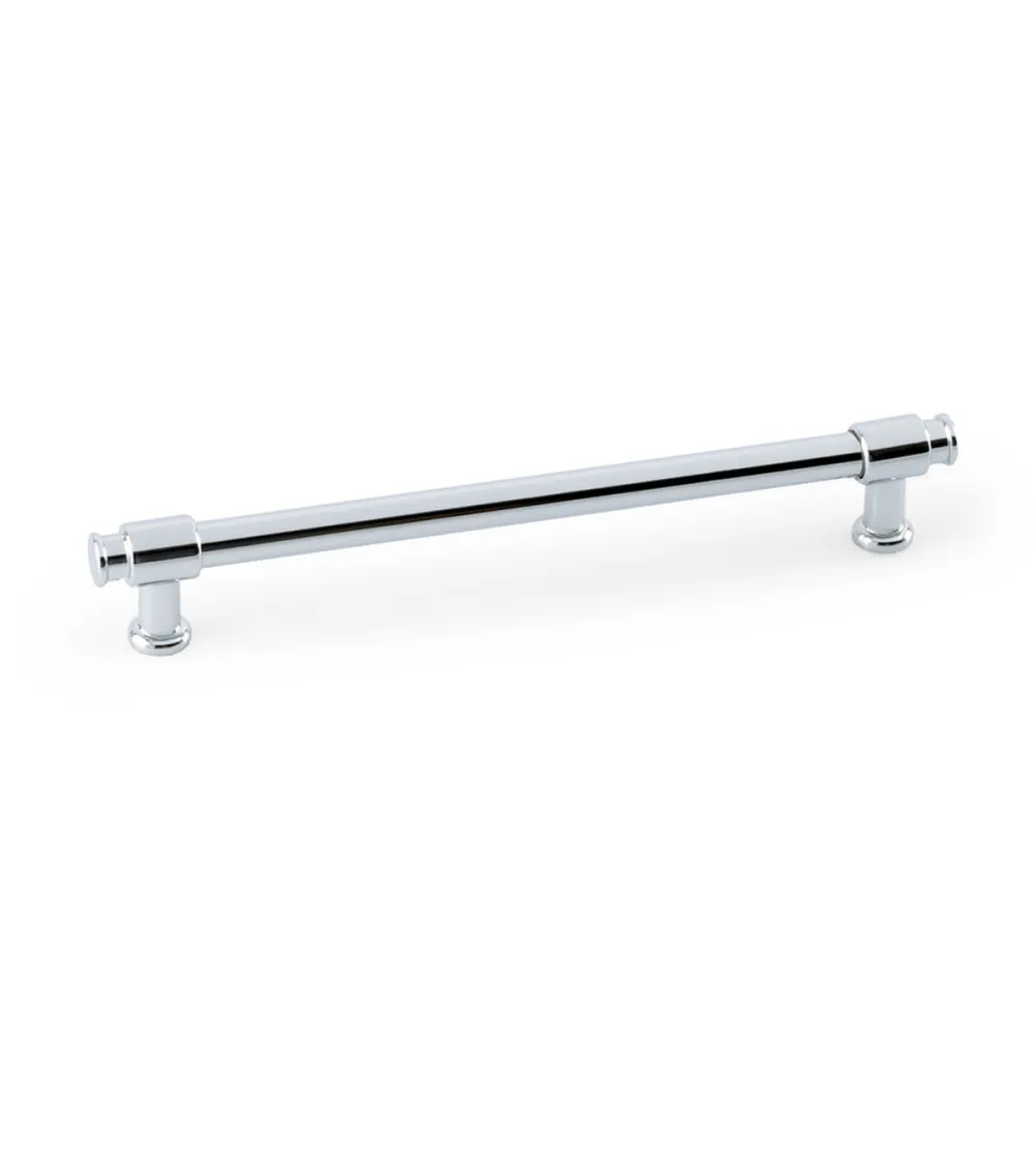 Chrome gloss/chrome gloss furniture handle GALIUM-1 designer handle