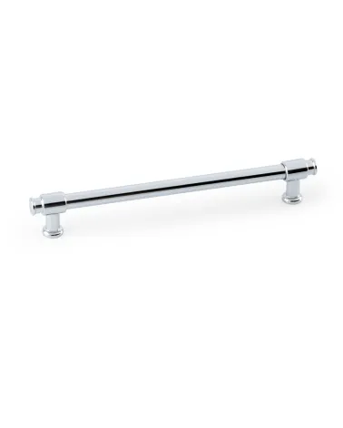 Chrome gloss/chrome gloss furniture handle GALIUM-1 designer handle