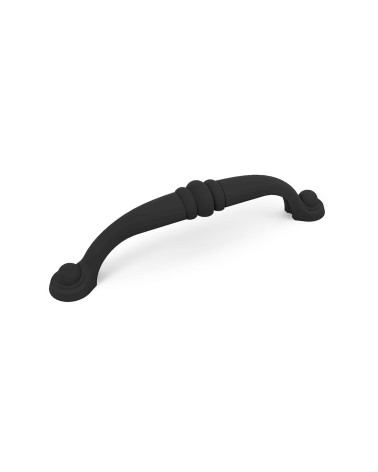 Matt black furniture handle BACHUS designer handle