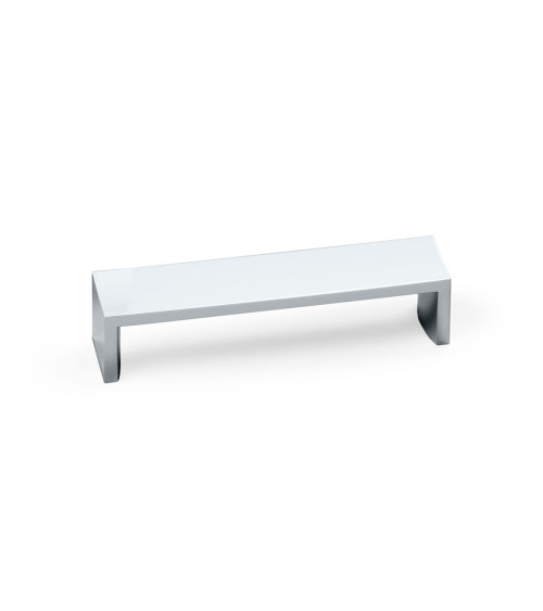 Polished chrome furniture handle ASSER designer handle