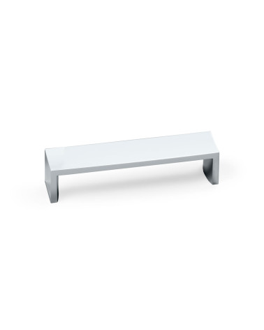 Polished chrome furniture handle ASSER designer handle