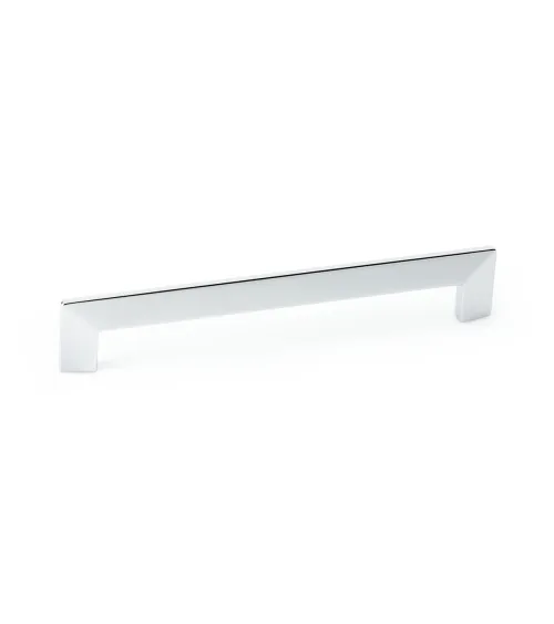 Polished chrome furniture handle HOUSE design handle