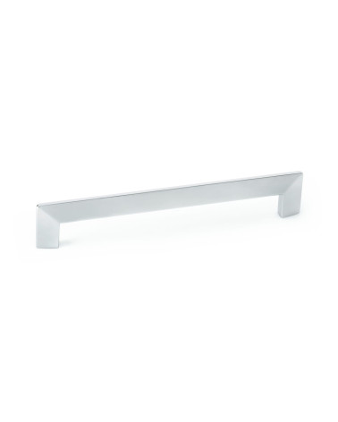 Satin chrome furniture handle HOUSE design handle