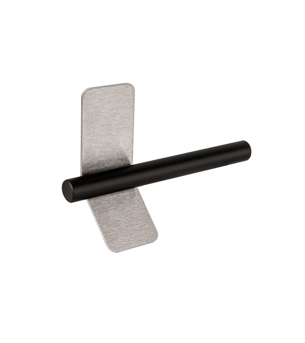 Stainless steel/matt black furniture handle TORN-4 design handle