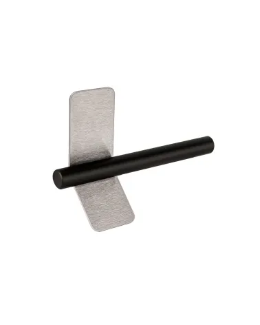 Stainless steel/matt black furniture handle TORN-4 design handle