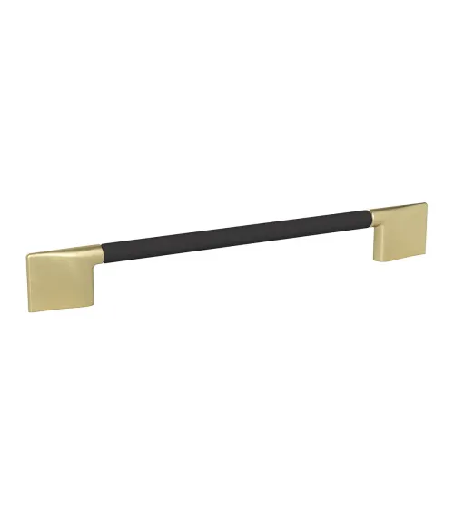 Matt black/matt gold REMO designer furniture handle