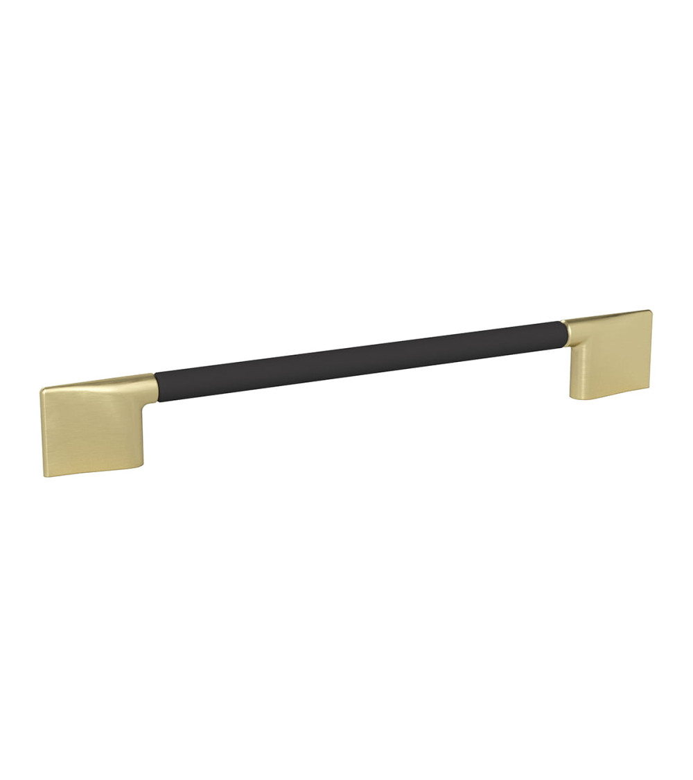 Matt black/matt gold REMO designer furniture handle