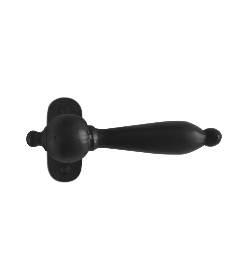 Retro - industrial iron door handle 1212 oval - design handle