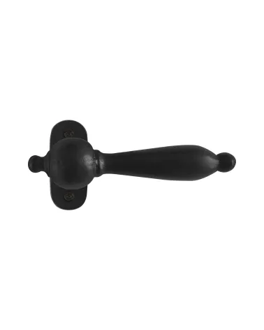 Retro - industrial iron door handle 1212 oval - design handle