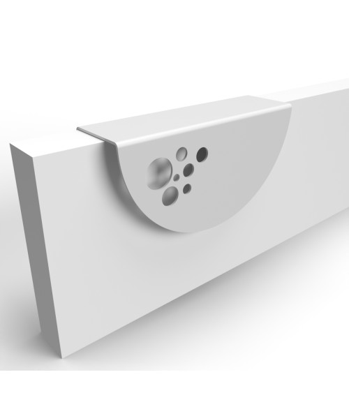 White furniture handle ZORIA-1 designer handle