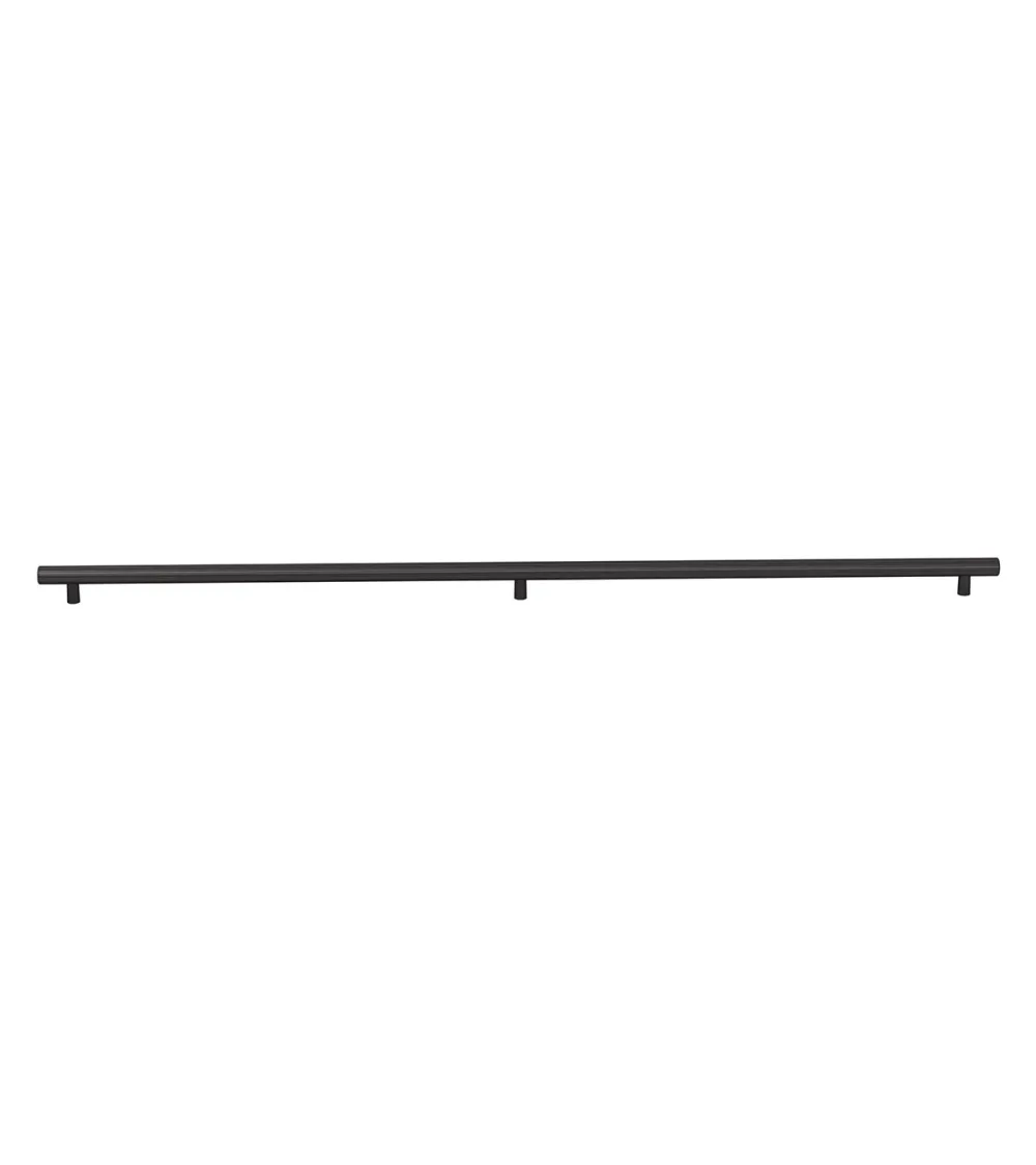 Black anodised/matt black furniture handle ARNO designer handle