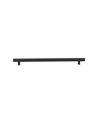 ARNO black/matt black anodised furniture handle with two bases design handle