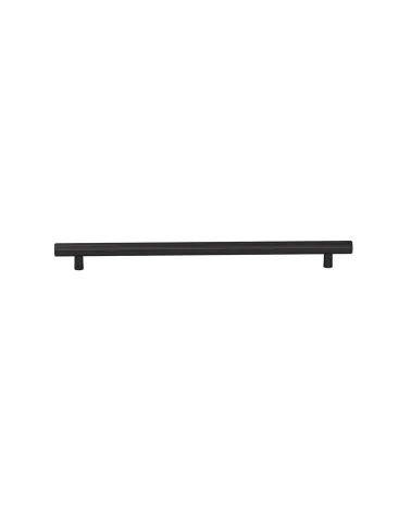 ARNO black/matt black anodised furniture handle with two bases design handle