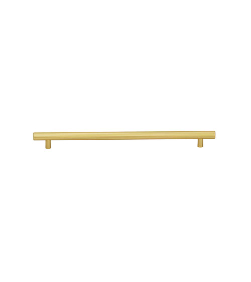 ARNO gold/matt gold anodised furniture handle with two bases design handle