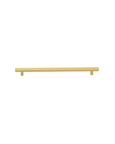 ARNO gold/matt gold anodised furniture handle with two bases design handle