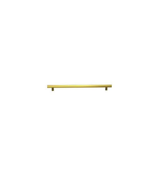 ARNO polished gold furniture handle with two bases design handle