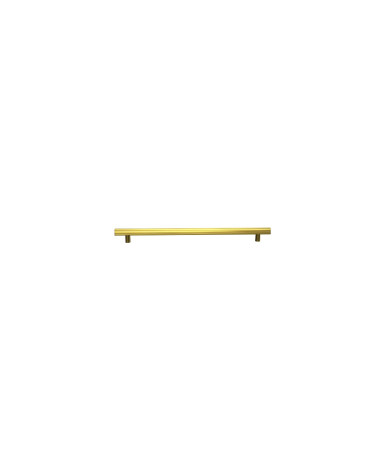 ARNO polished gold furniture handle with two bases design handle