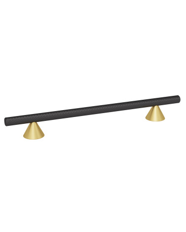 ONDIN black/matt gold anodised furniture handle design handle
