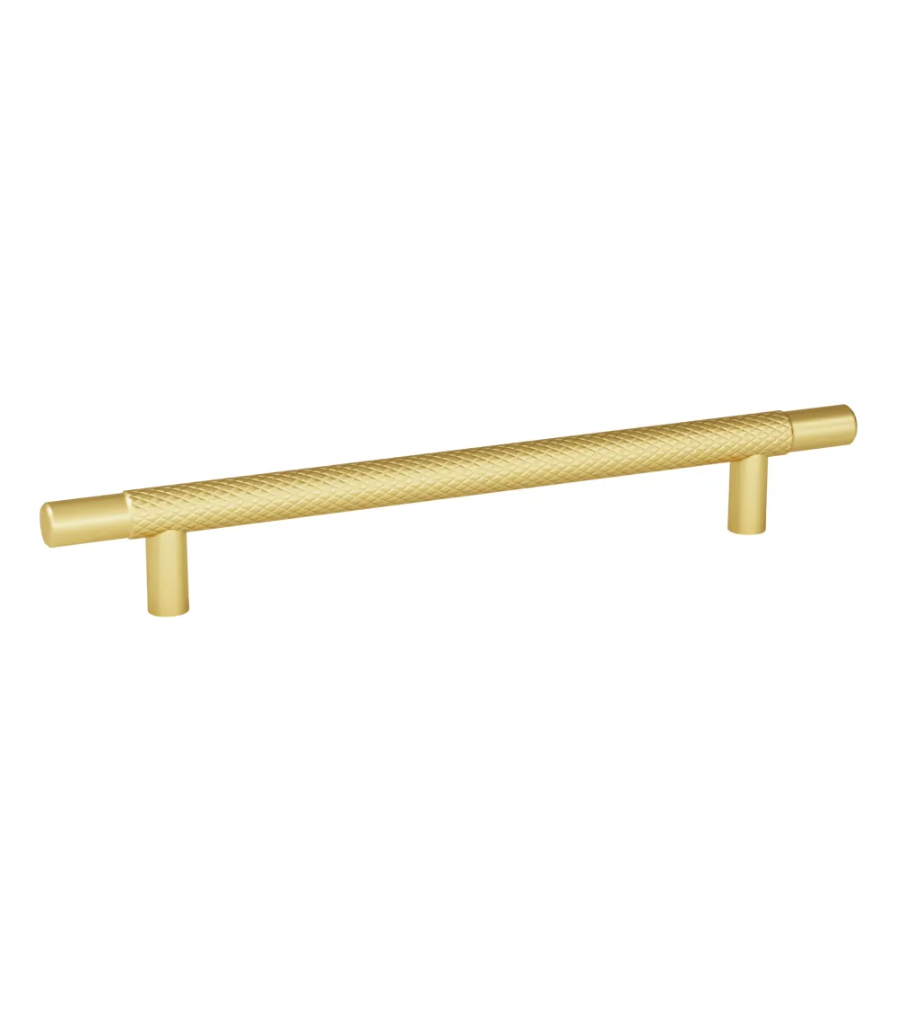 VENDÉ gold/matt gold anodised furniture handle design handle