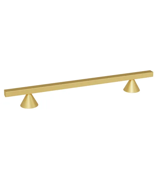 Gold/matt gold anodised CERT furniture handle designer handle