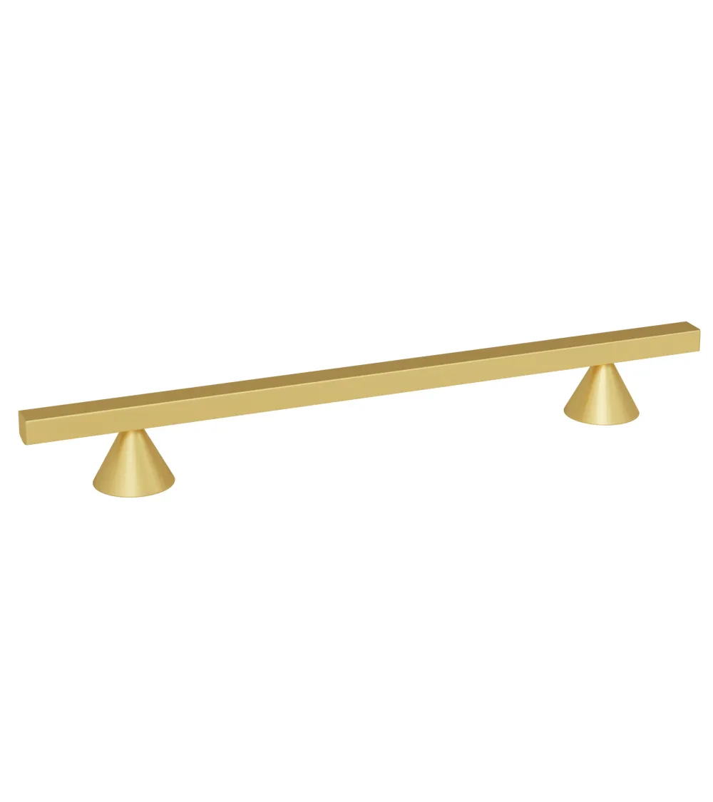 Gold/matt gold anodised CERT furniture handle designer handle