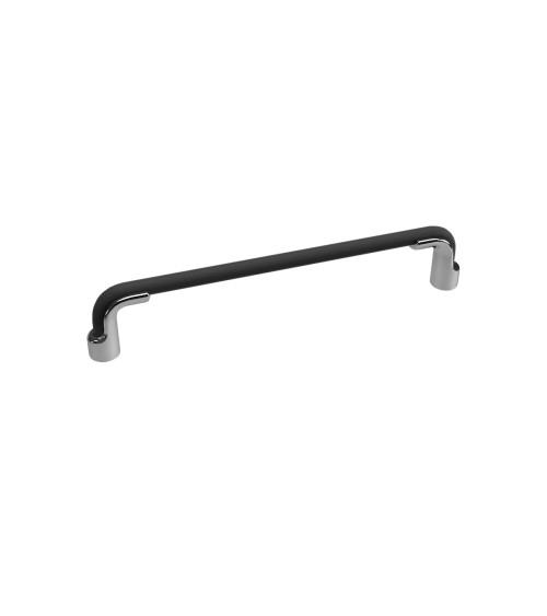 Matt black/polished chrome HERMES furniture handle designer handle