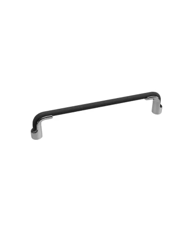 Matt black/polished chrome HERMES furniture handle designer handle