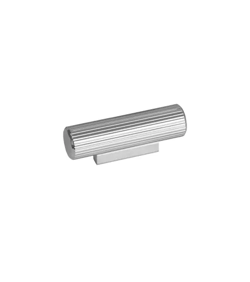 Polished chrome AVANTI T-bar furniture knob designer handle