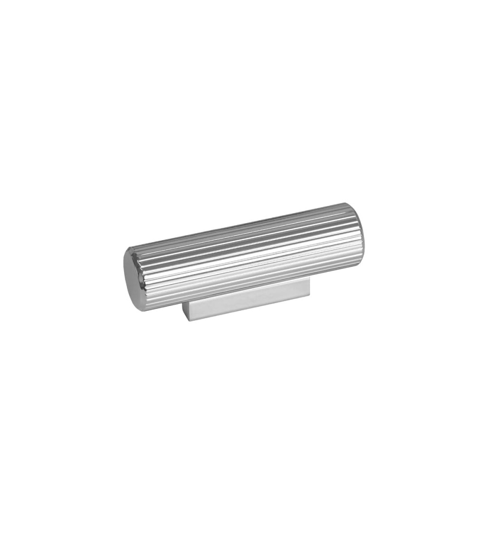 Polished chrome AVANTI T-bar furniture knob designer handle